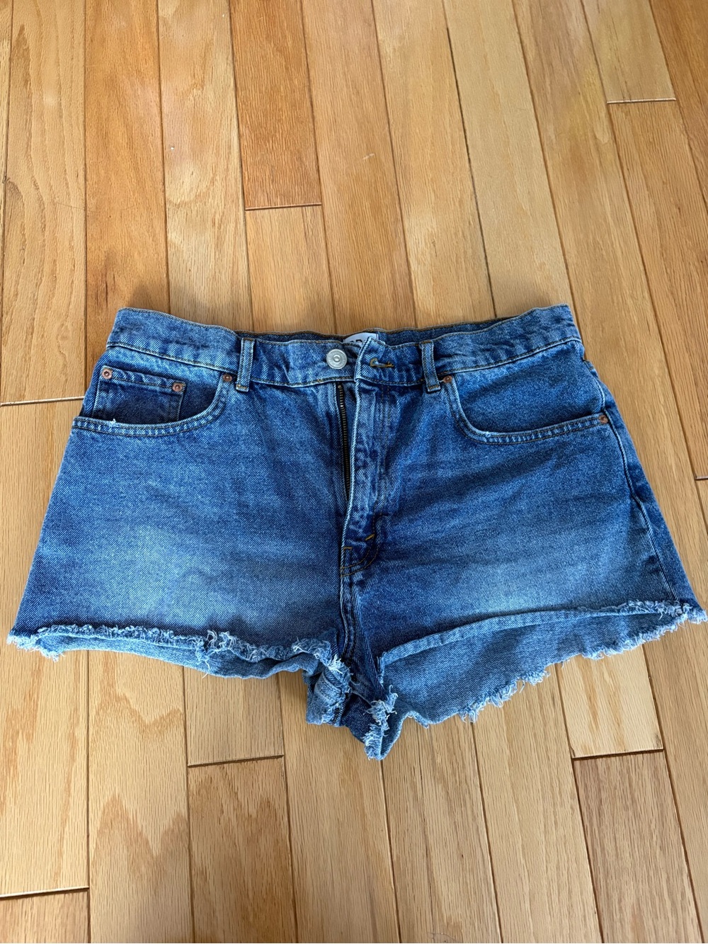 BDGClassic High-Rise Denim Shorts in Blue